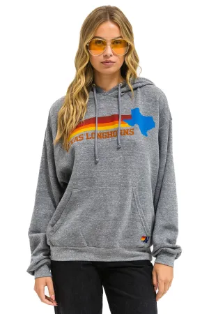 Aviator Nation - University of Texas State Logo Pullover Hoodie Relaxed - Heather