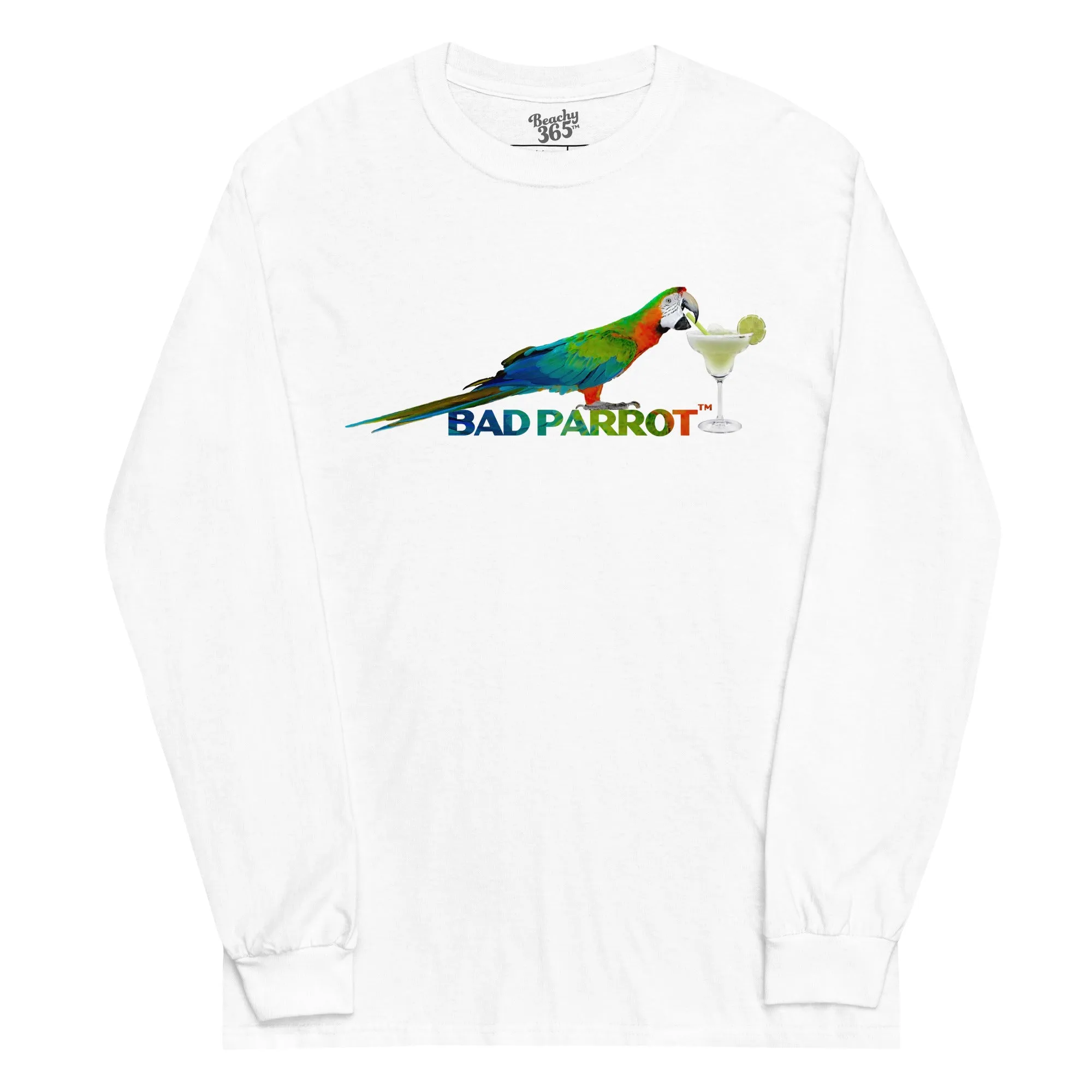 Bad Parrot with Margarita Long Sleeve Tee