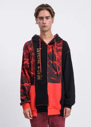 Black Panel Clouds Hoodie