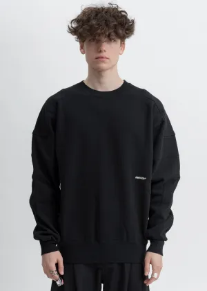 Black Panel Sweater