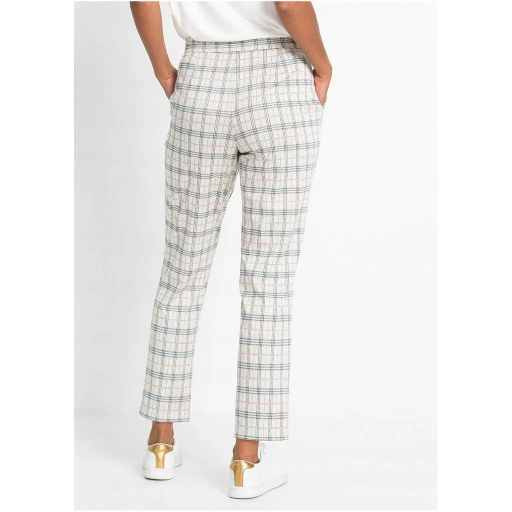 Bodyflirt Beige Jacquard Trousers