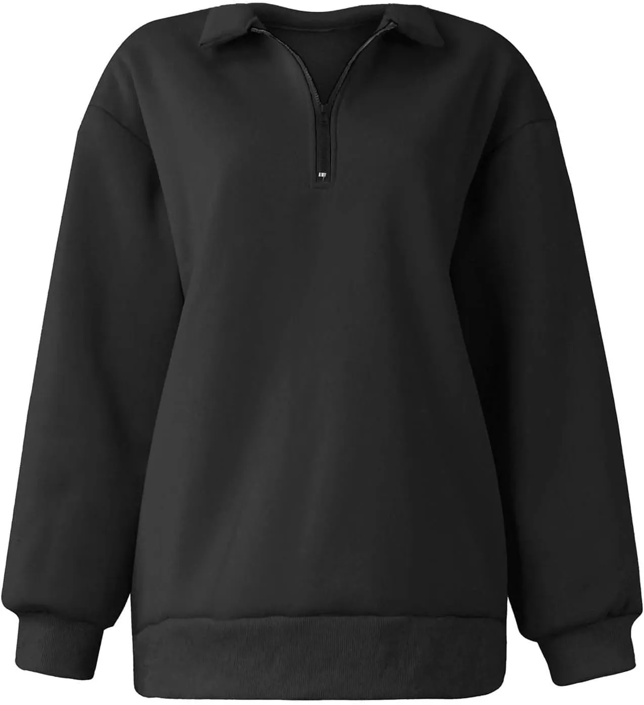 Ceboyel Women Half Zip Sweatshirt Oversized Long Sleeve Pullover Tops Trendy Hoodie Sweaters Teen Girls Fall Y2K Clothes 2023