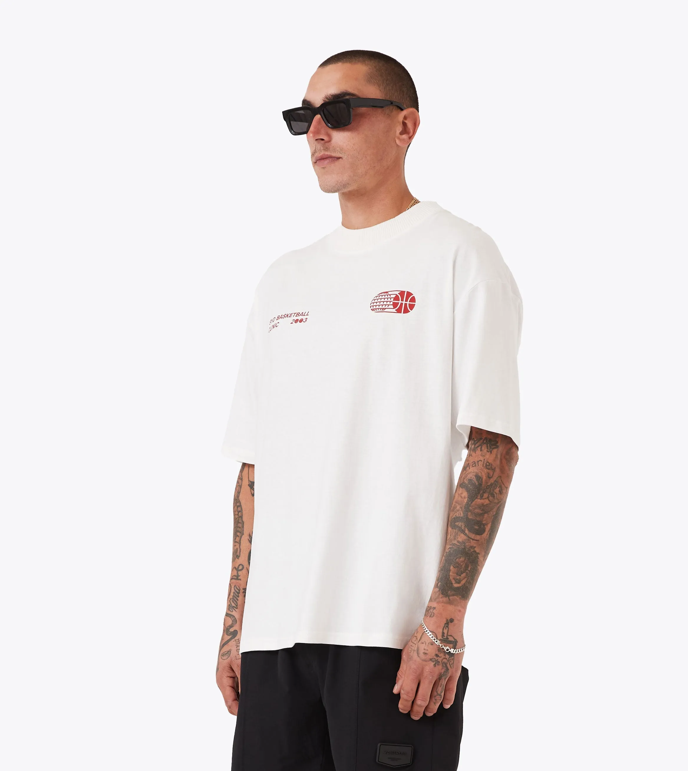 Clinic Lounge Tee Vintage White