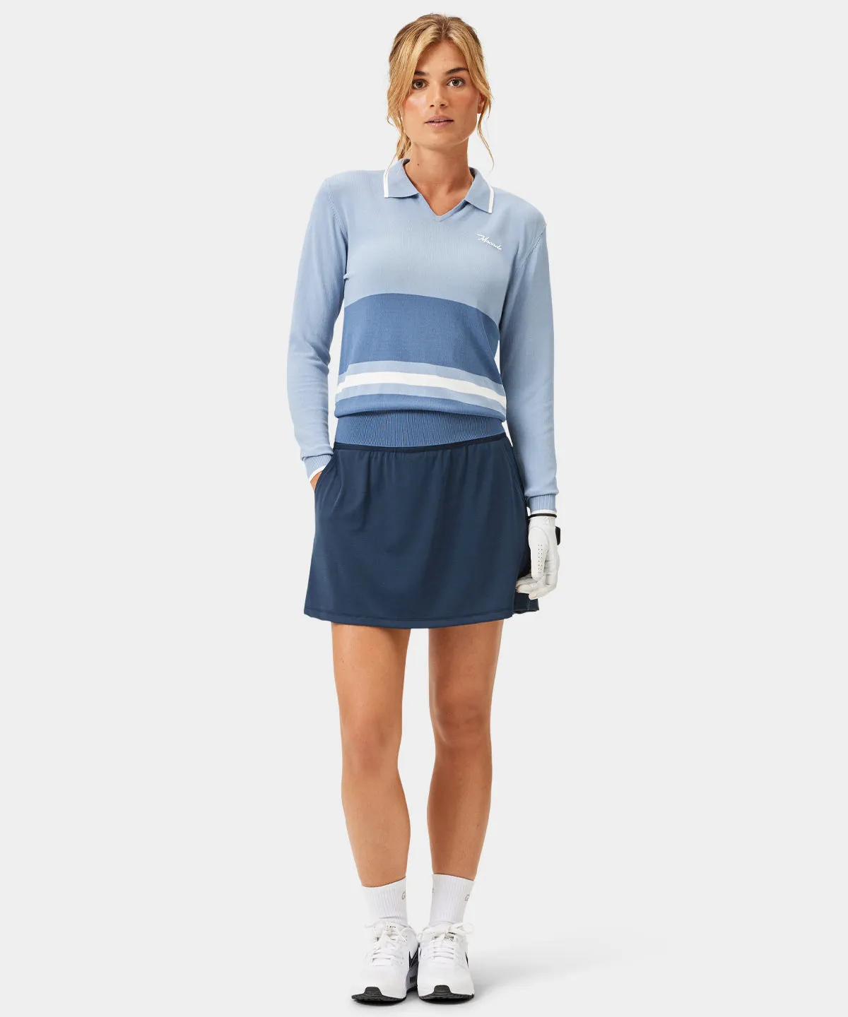 Dark Blue Crossover Skort