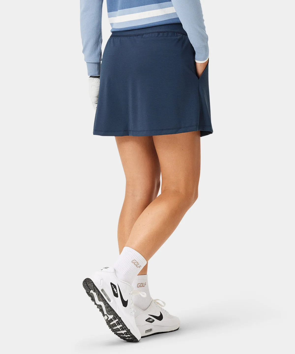 Dark Blue Crossover Skort