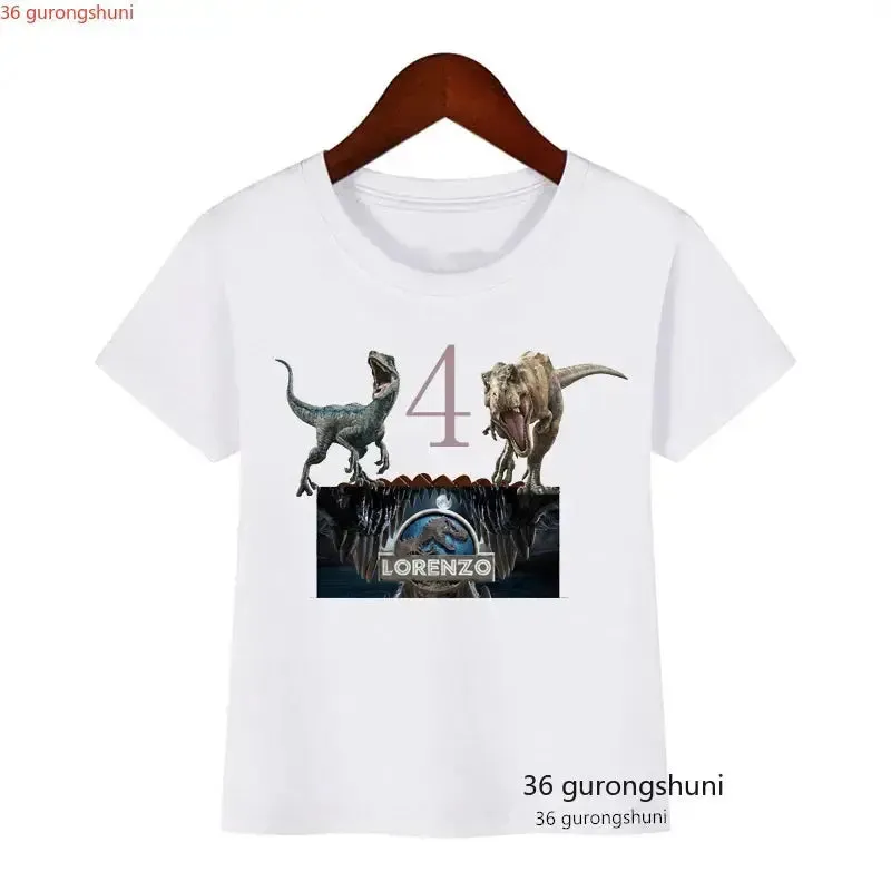 Dinomite Custom Birthday T-Shirt for Kids