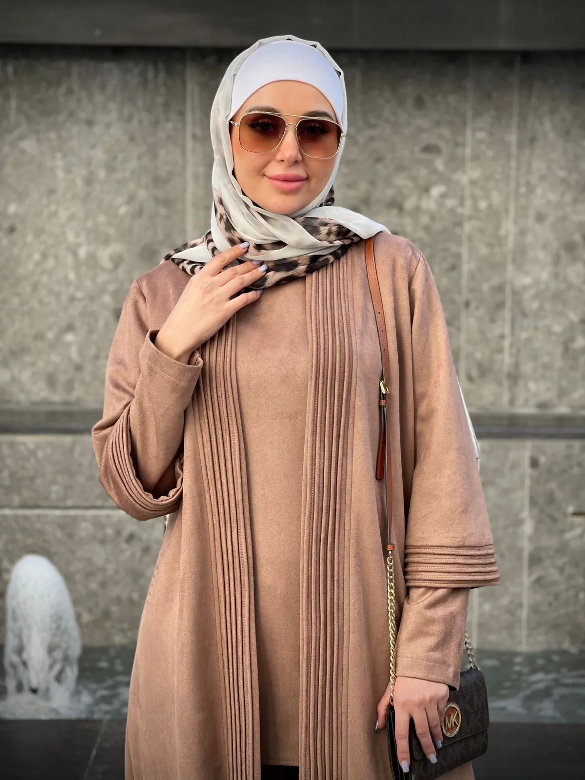 Elegant Suede Set