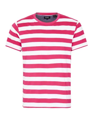 Elliot Wide Stripe T-Shirt Whtx