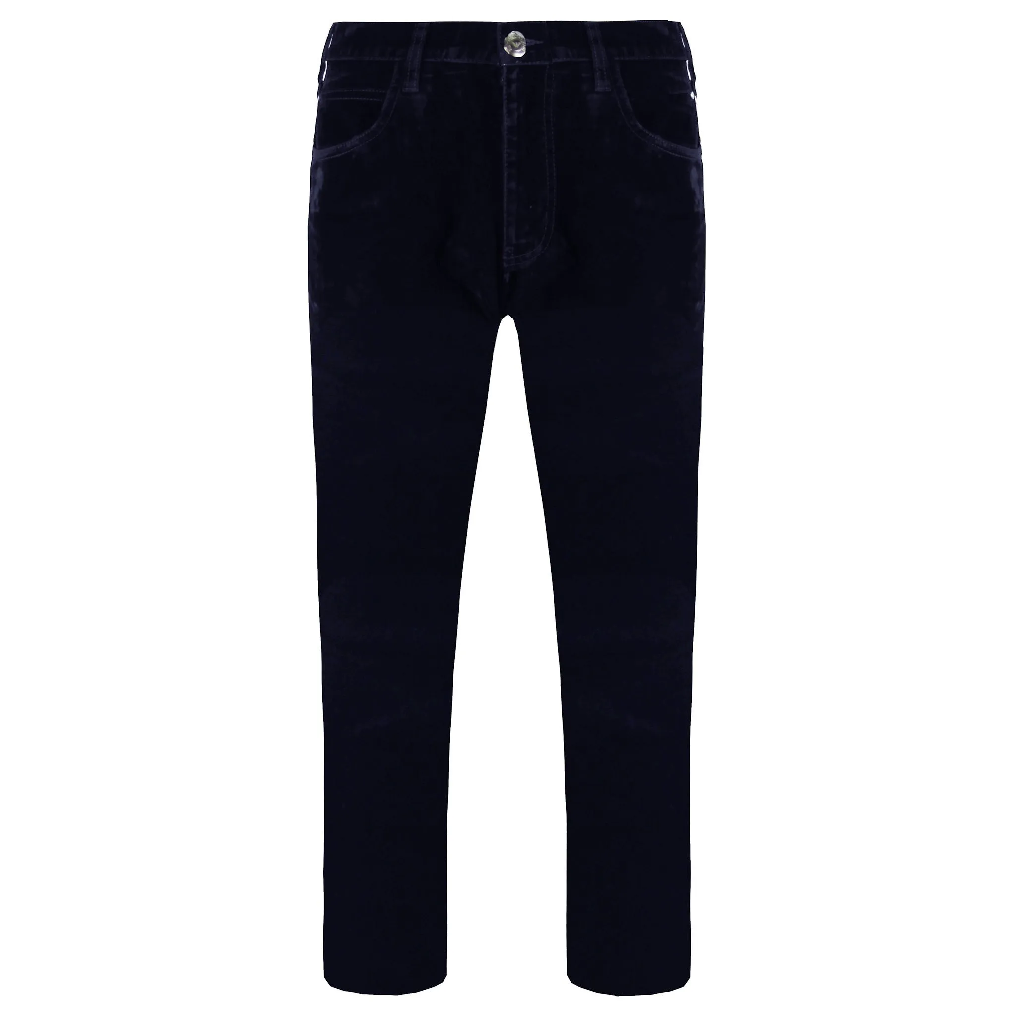 Emporio Armani Slim Fit Mens Velvet Trousers