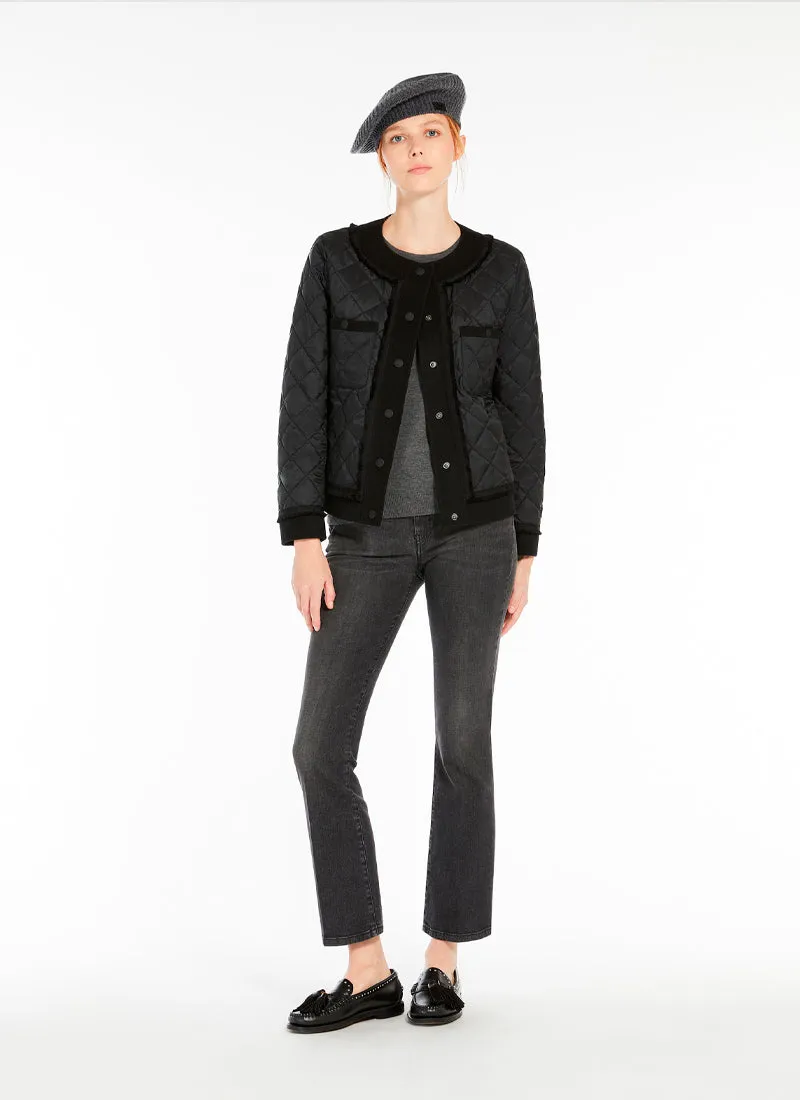 Ferro Crop Quilted Jacket