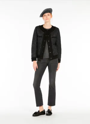 Ferro Crop Quilted Jacket