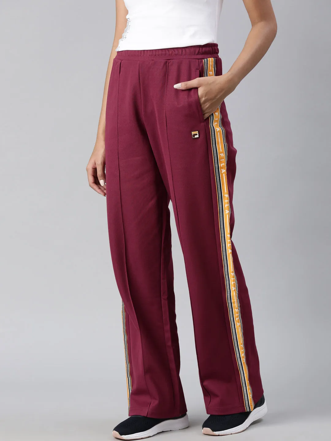 Fila Purple Ella Women's Flare Pants