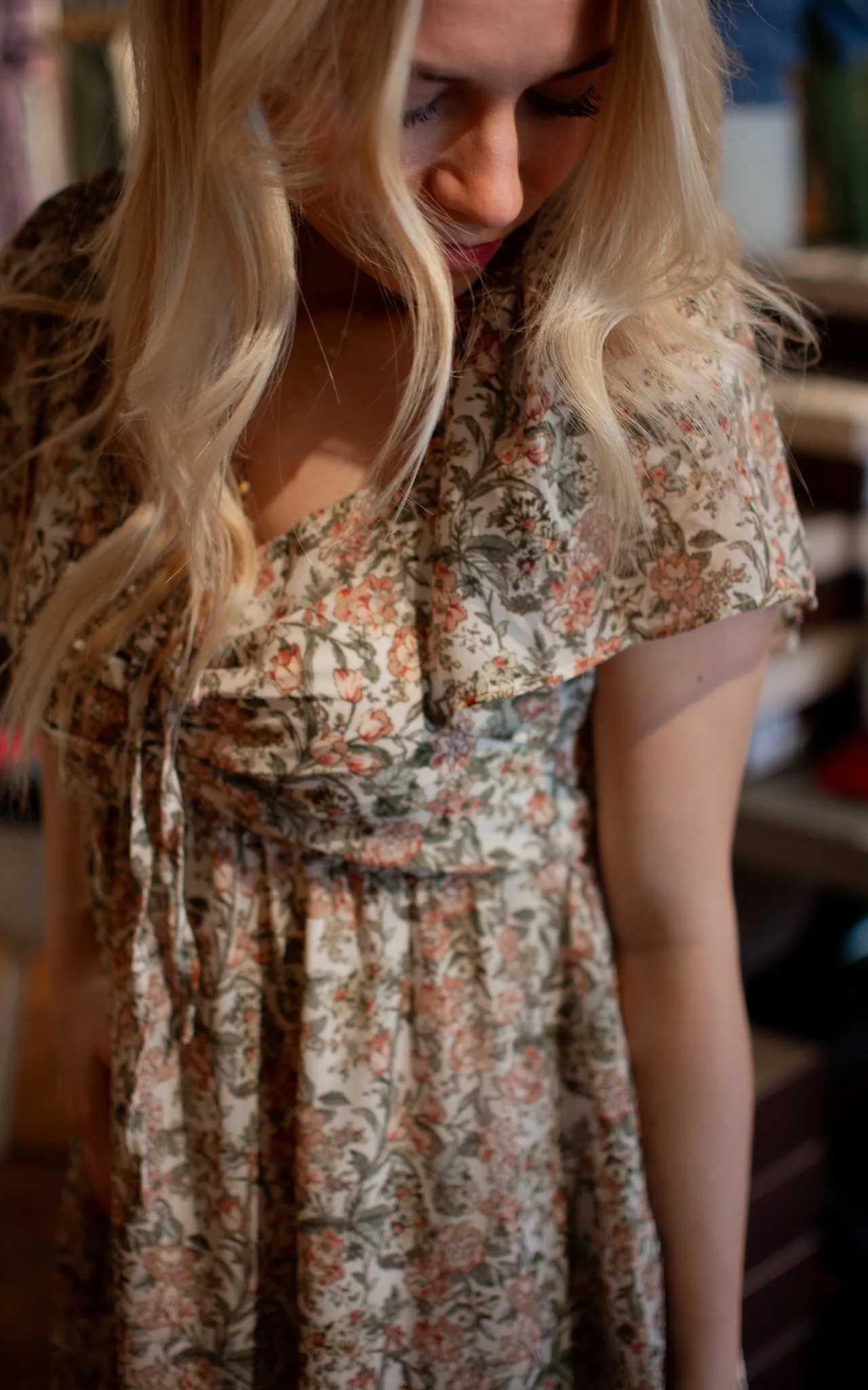 Flirty Floral Maxi Dress
