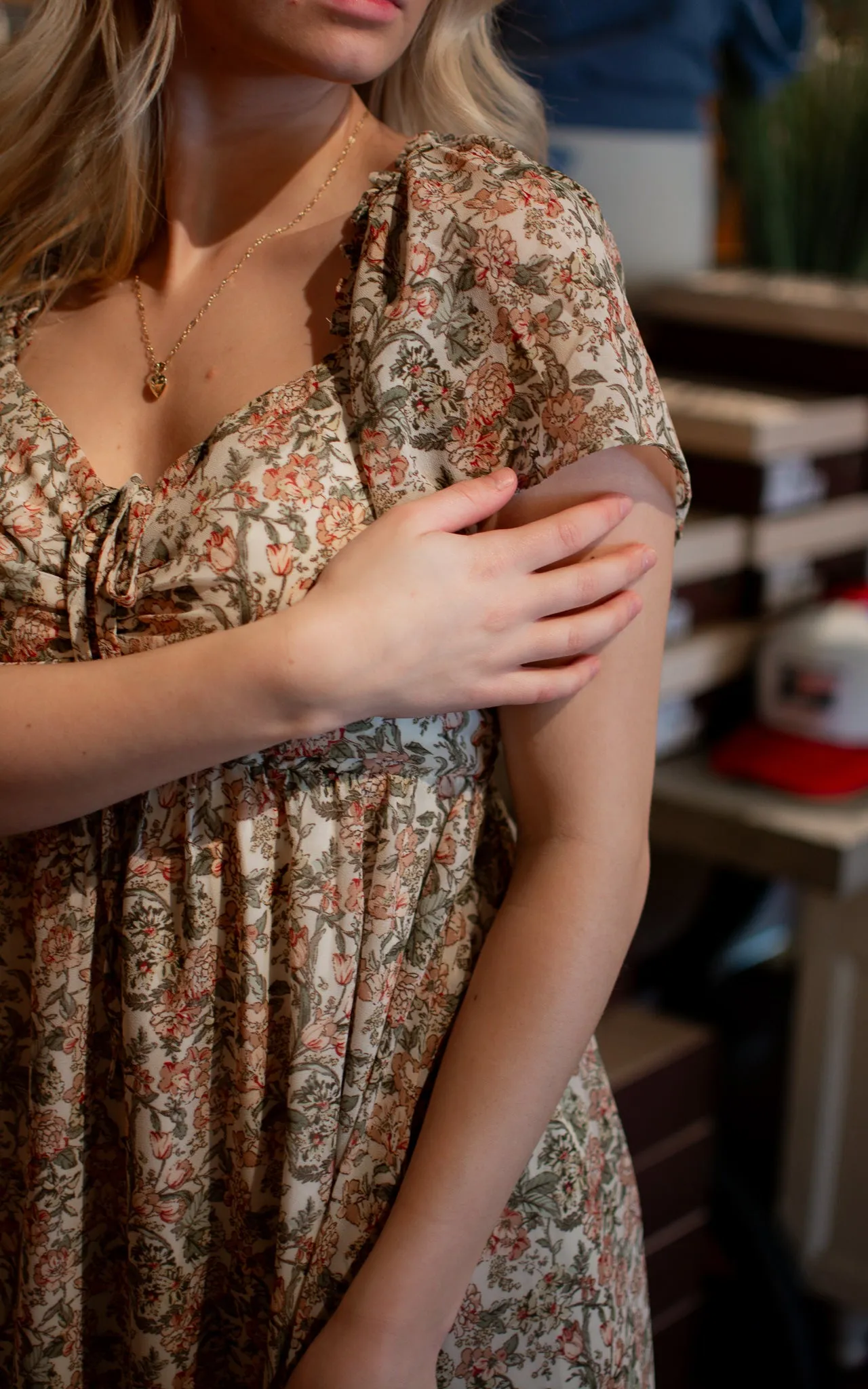 Flirty Floral Maxi Dress