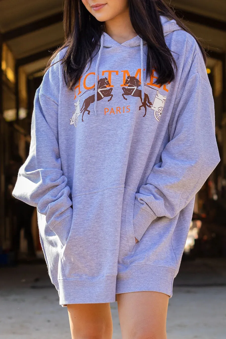 Hotmes Drix Grey Hoodie