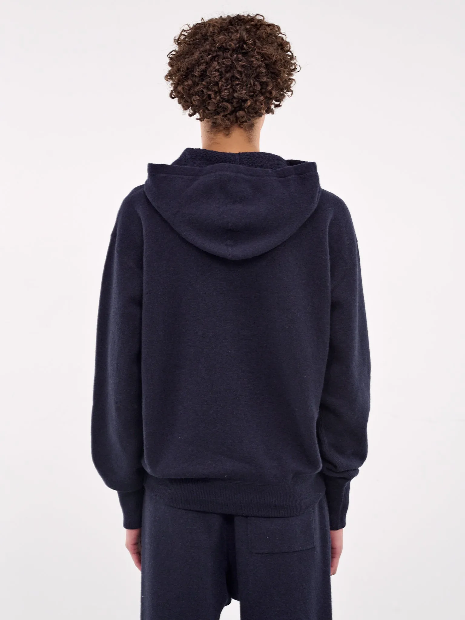 Knit Hoodie (J47GU0130-J13276-INDIGO)