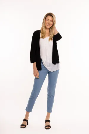 Knitted 3/4 Sleeve Cardigan