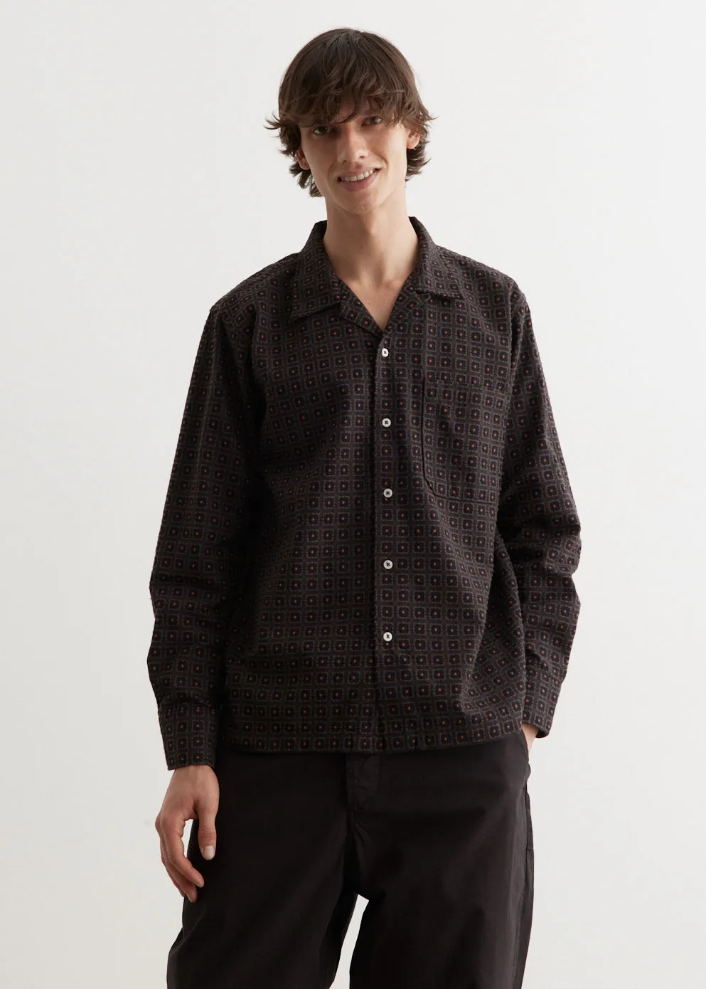 Long Sleeve Camp Shirt