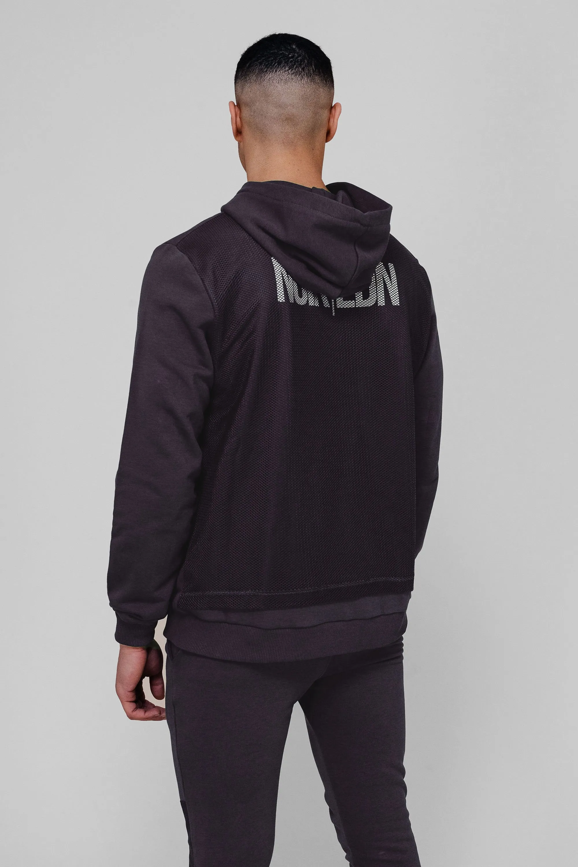 MESH HOODIE