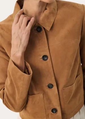 Nema Suede Cropped Jacket - Part Two