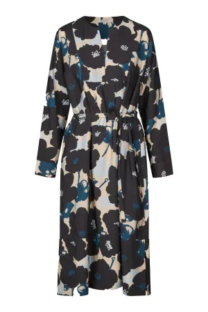 Nishan Printed Dress - Moonlit Ocean