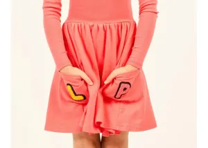 Parni Pink LP Skirt