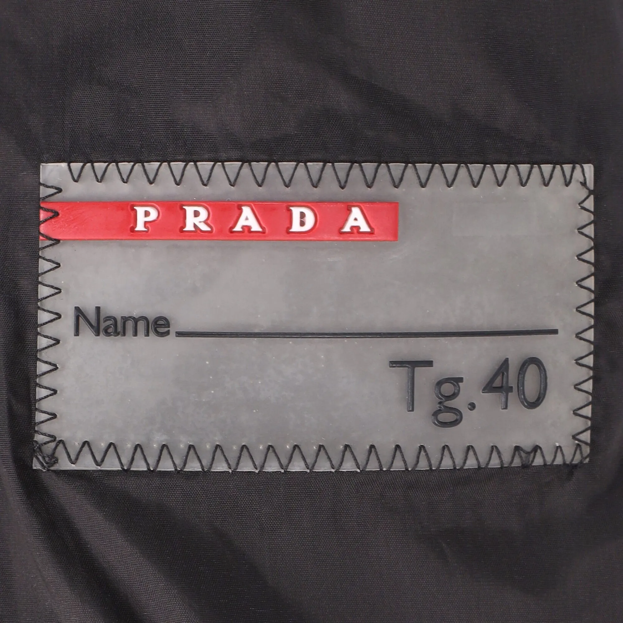 Prada Zipped Biker Jackets with Pockets in Black Leather