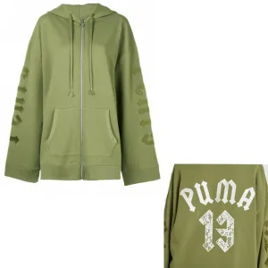 Puma x Rihanna Fenty Womens Green Hoodie