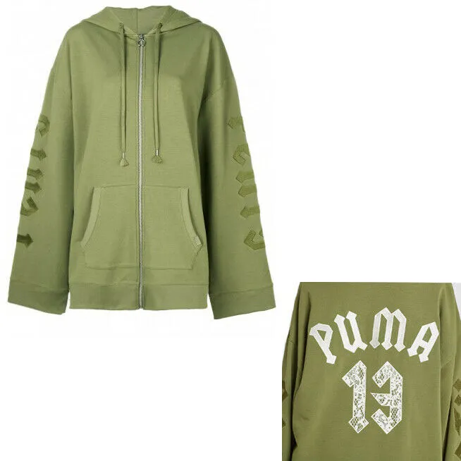 Puma x Rihanna Fenty Womens Green Hoodie