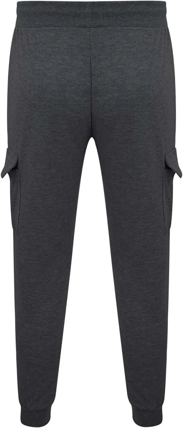 QWENTMTNTY Men's Fashion Sweatpants Slim Fit Elastic Waisted Stretchy Joggers Casual Athletic Jogging Active Pants Trousers