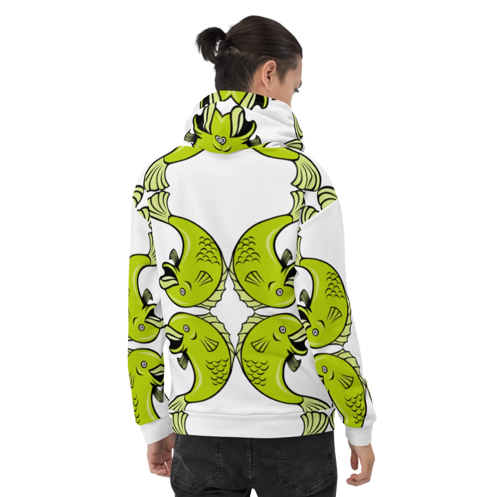 Recursia Fish V Men's Hoodie