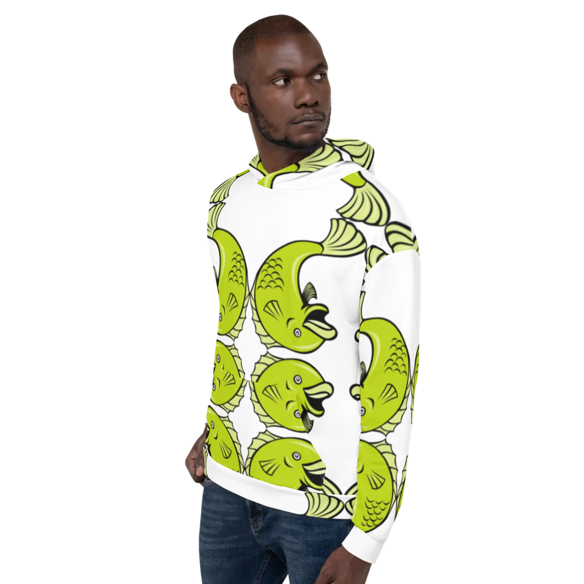Recursia Fish V Men's Hoodie