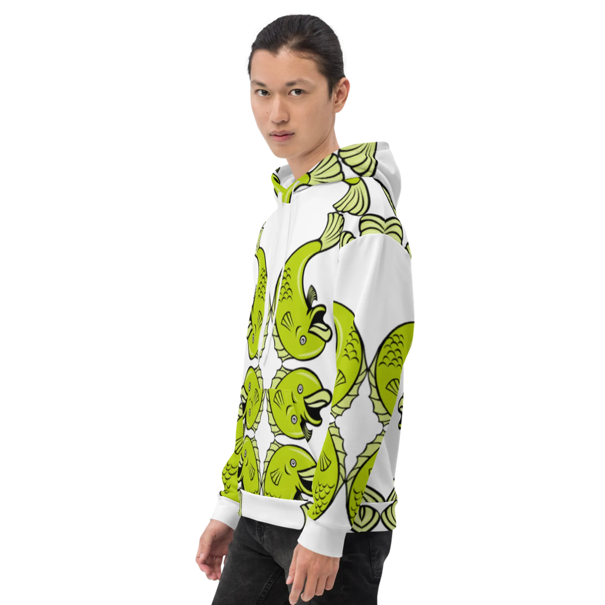 Recursia Fish V Men's Hoodie