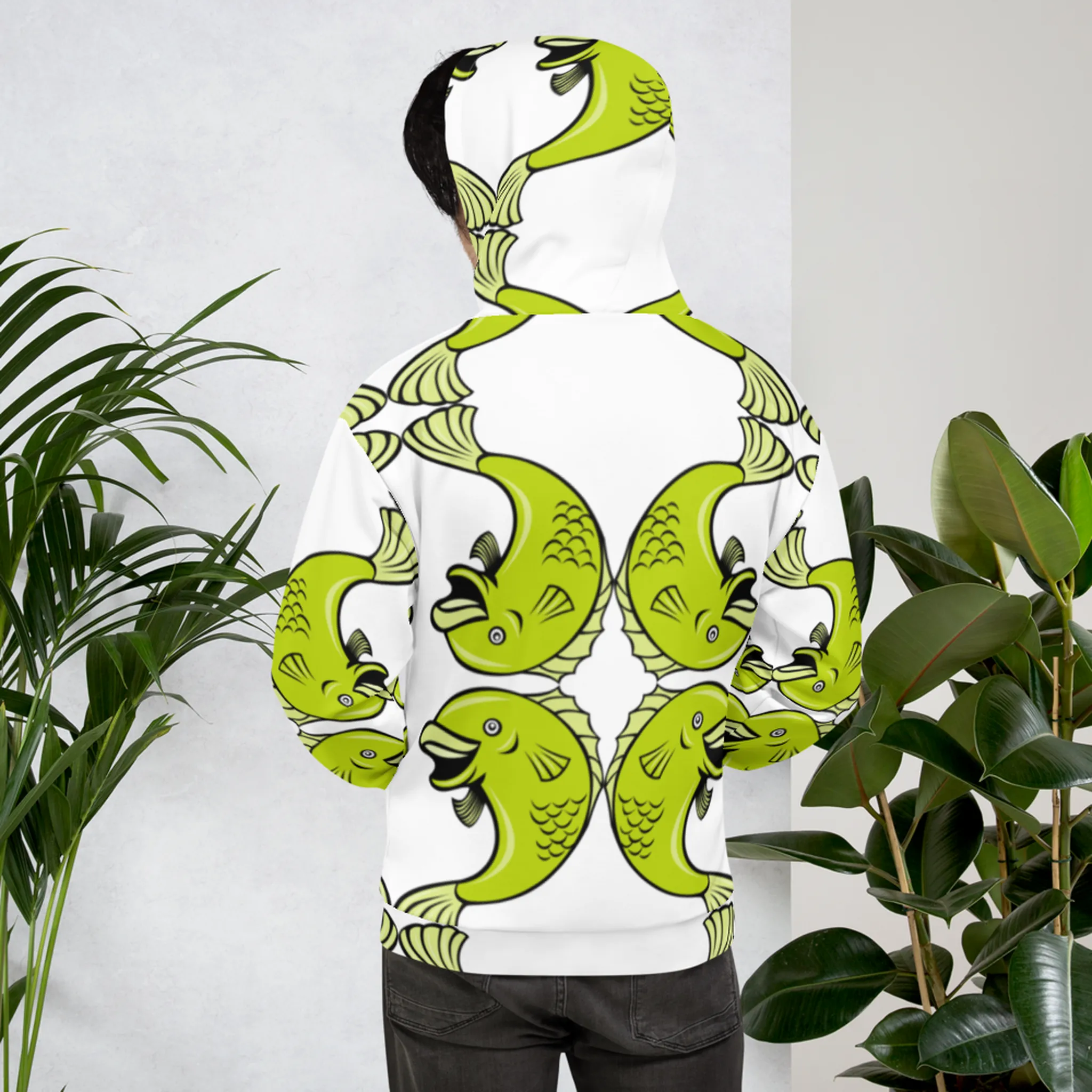Recursia Fish V Men's Hoodie