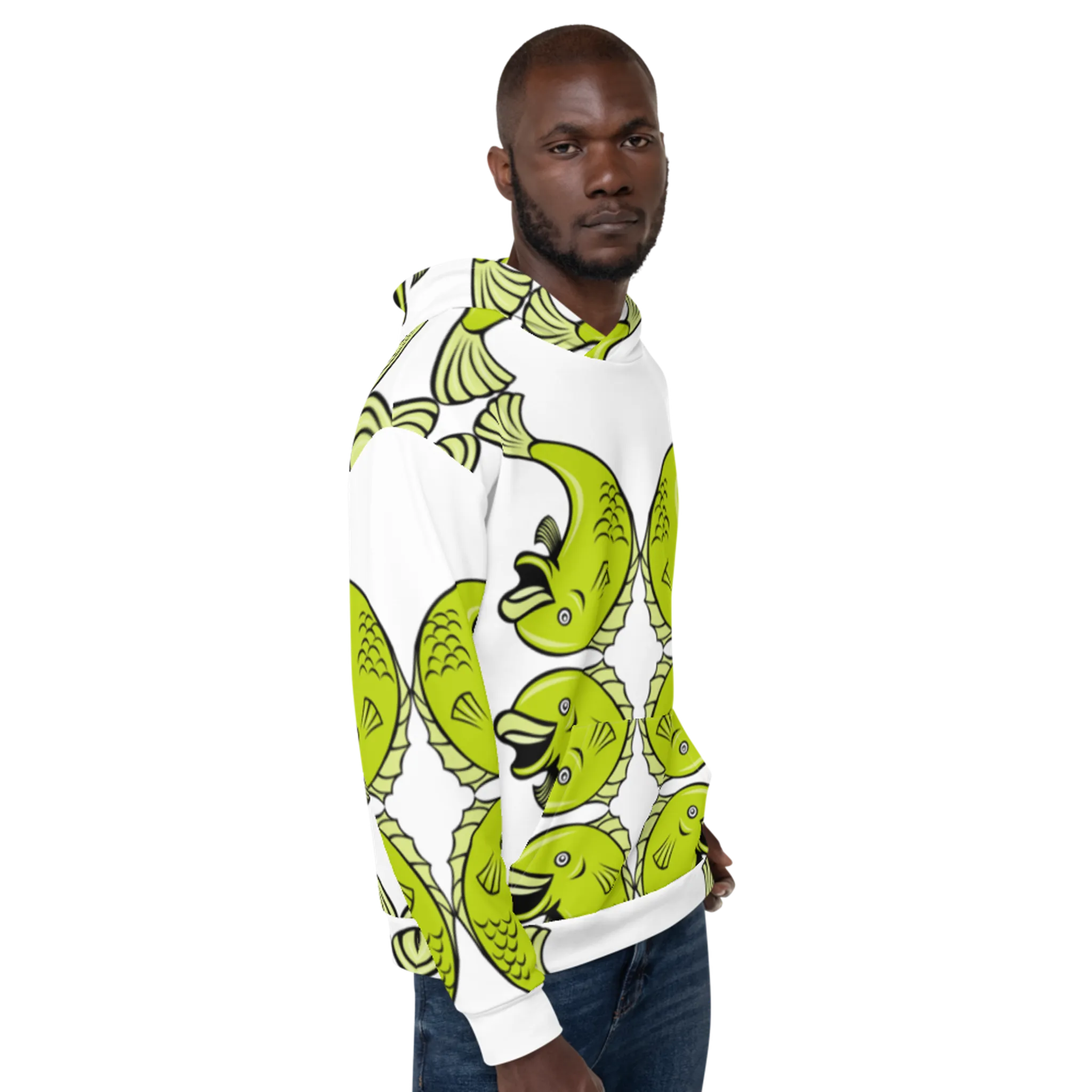 Recursia Fish V Men's Hoodie