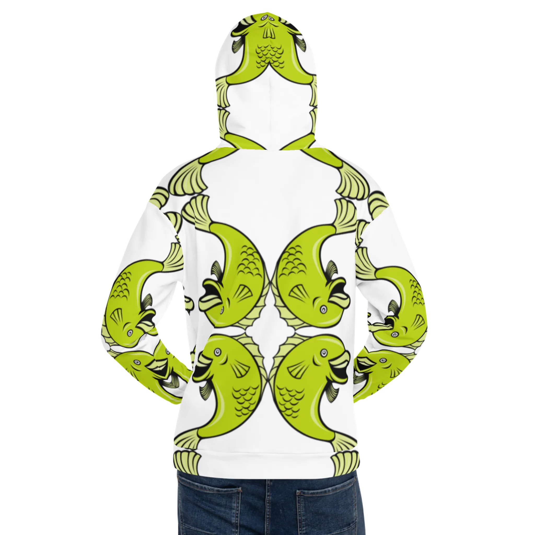 Recursia Fish V Men's Hoodie