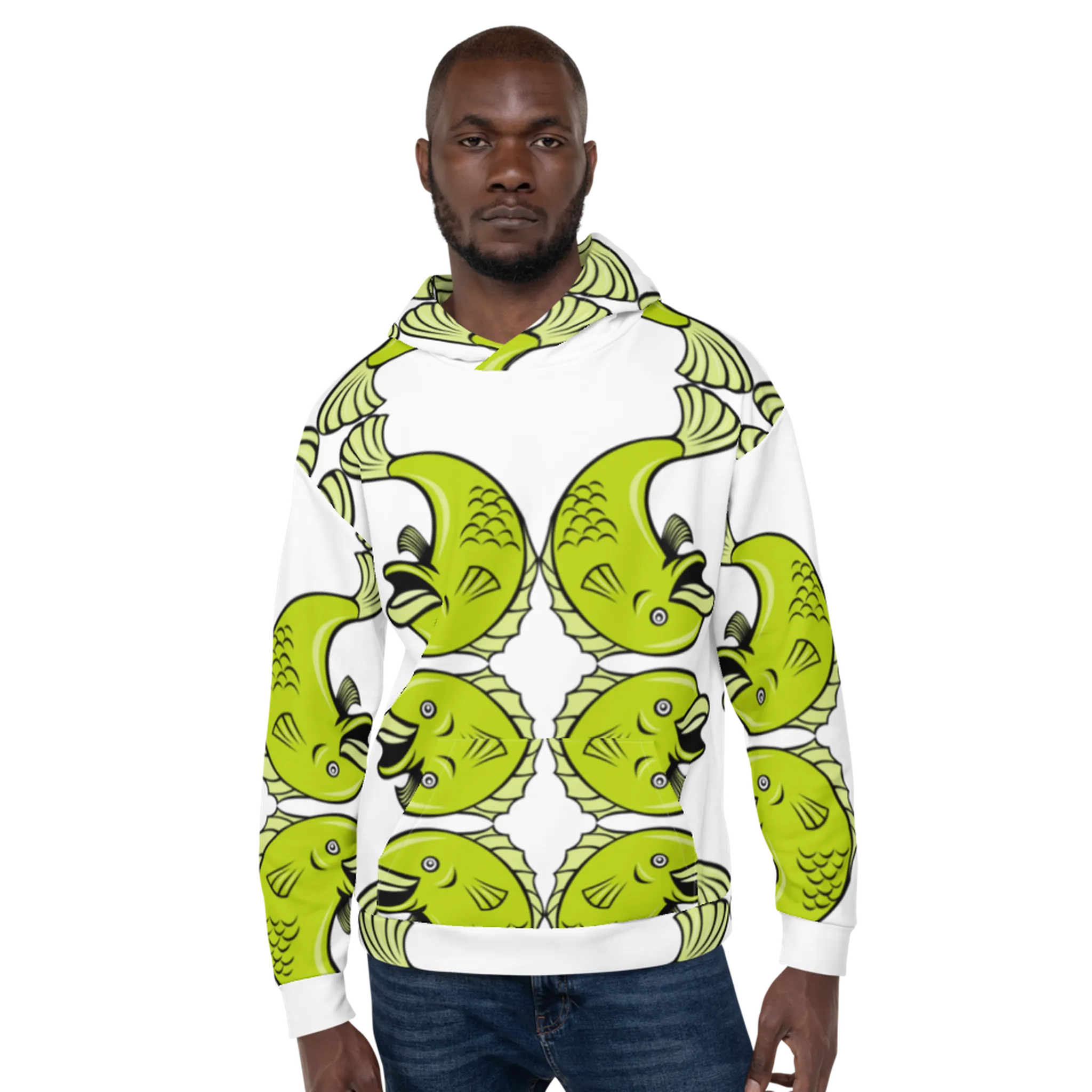 Recursia Fish V Men's Hoodie