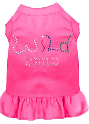 Rhinestone Wild Child Dress Bright Pink Xl