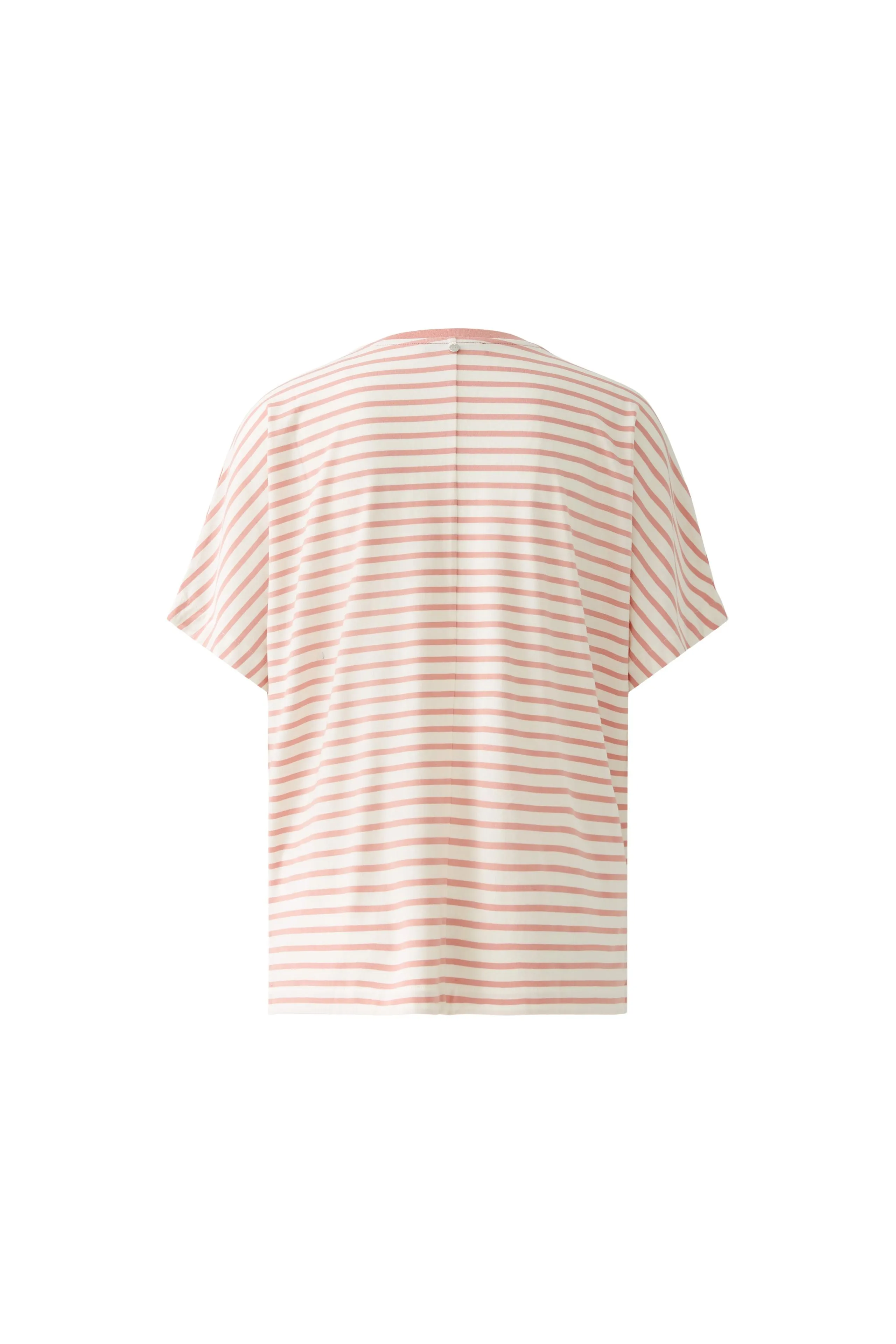 Striped T-Shirt - White/Pink