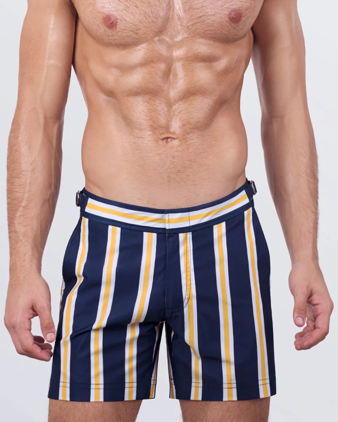 SUN CHASING STRIPES - Tailored Shorts