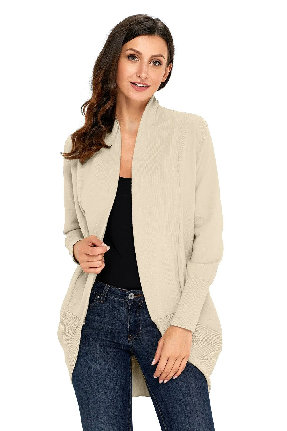 Super Soft Long Sleeves Open Cardigan