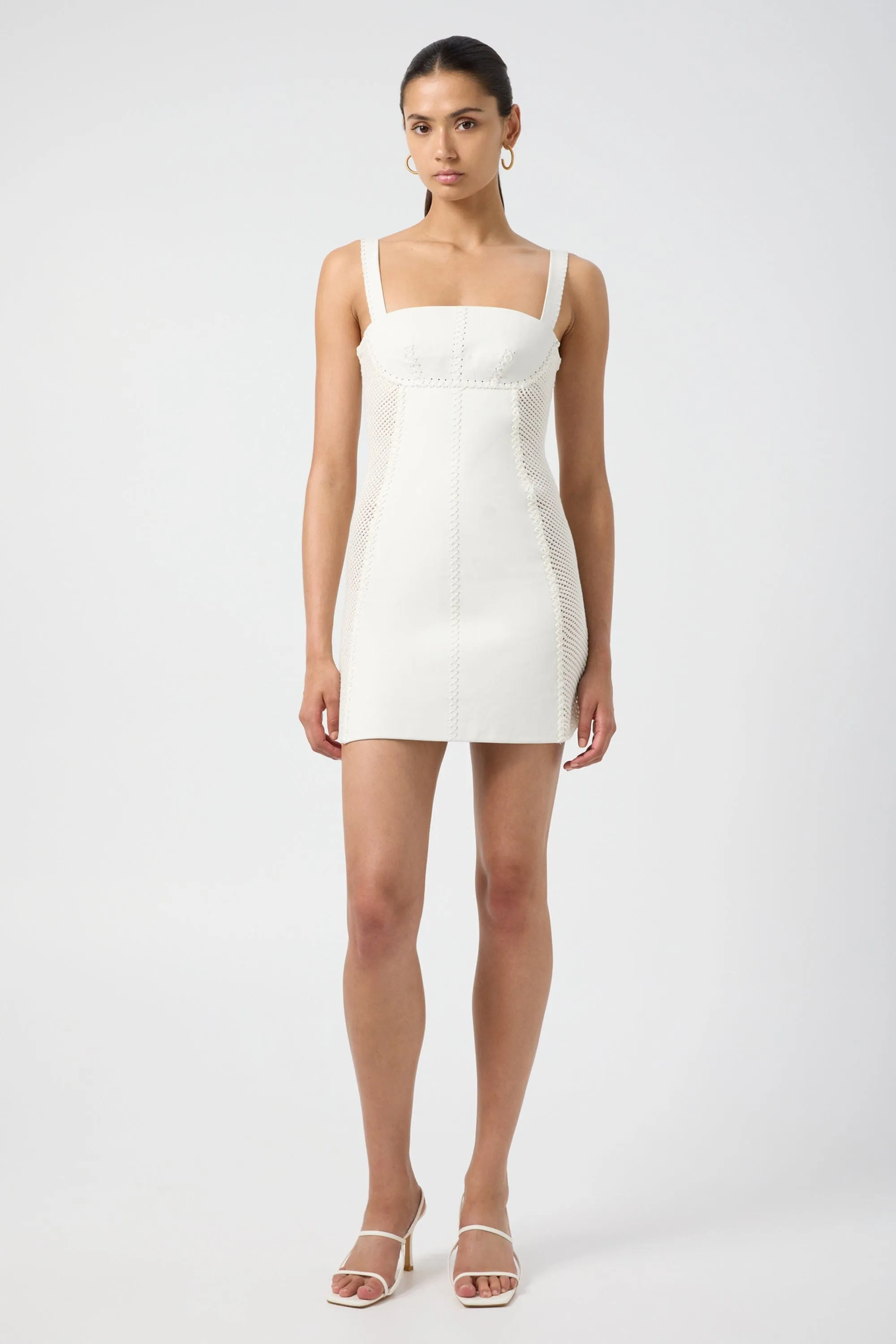 SYNERGY MINI DRESS | VANILLA