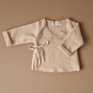 Teddy Kimono Jacket - Beige