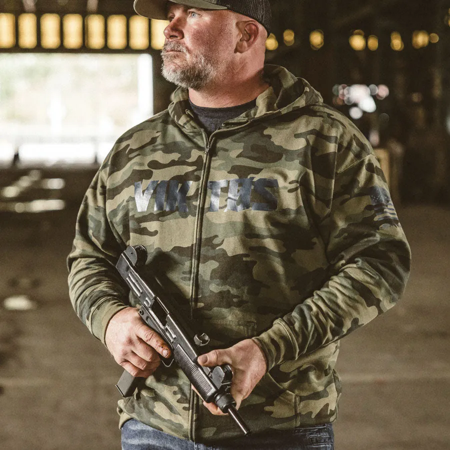 VIKTOS burnished hoodie Woodland Camo