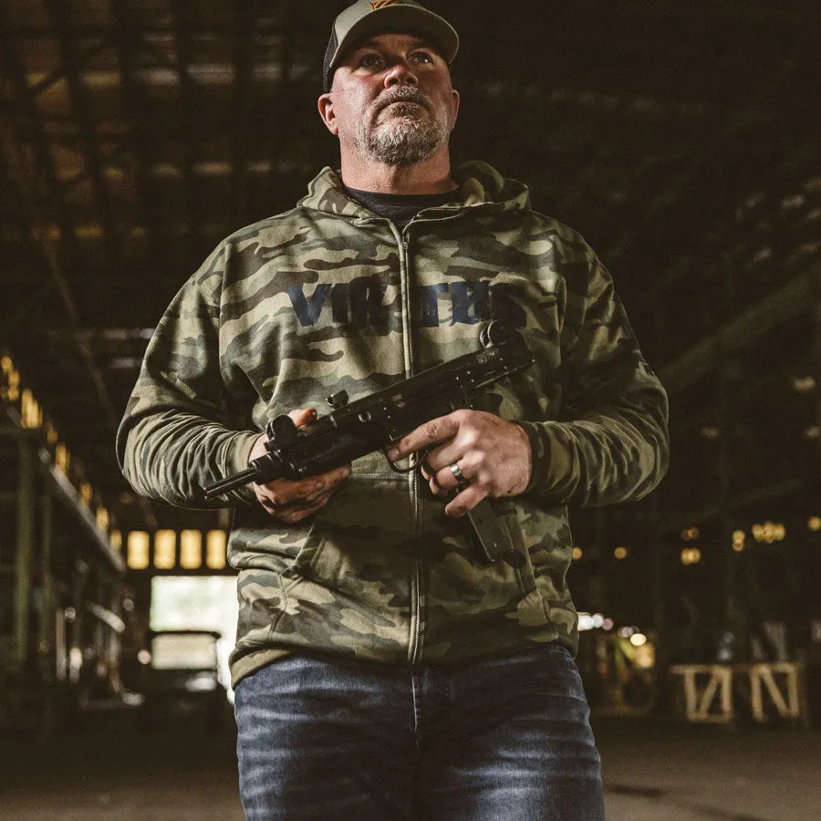 VIKTOS burnished hoodie Woodland Camo
