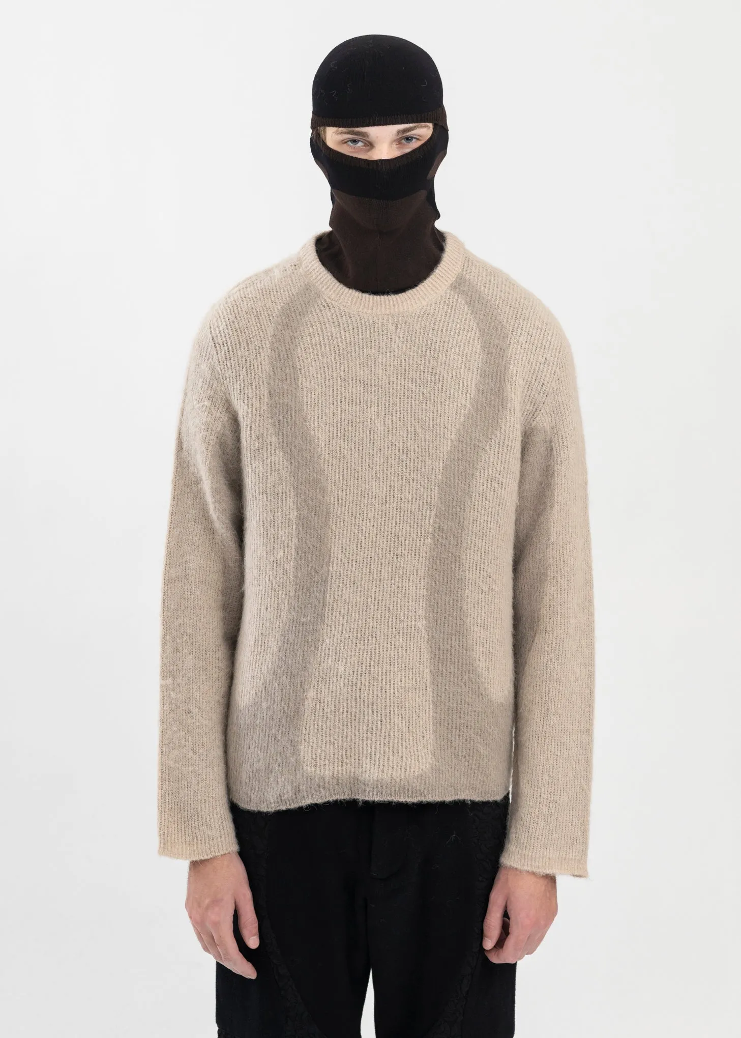 White Onyx Liquid Sweater