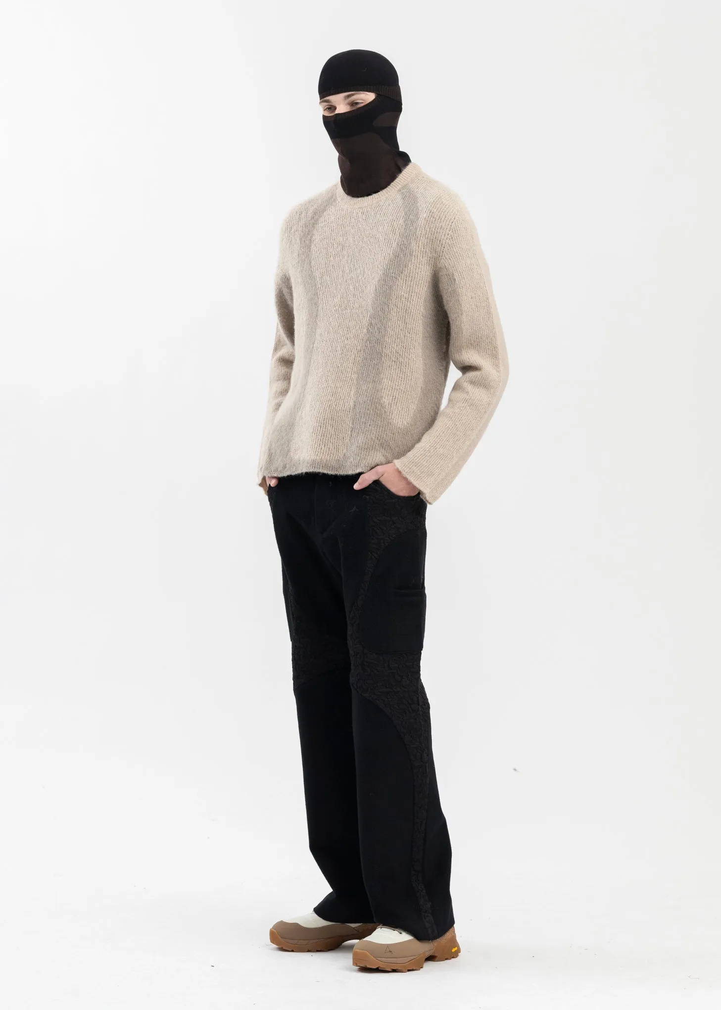 White Onyx Liquid Sweater
