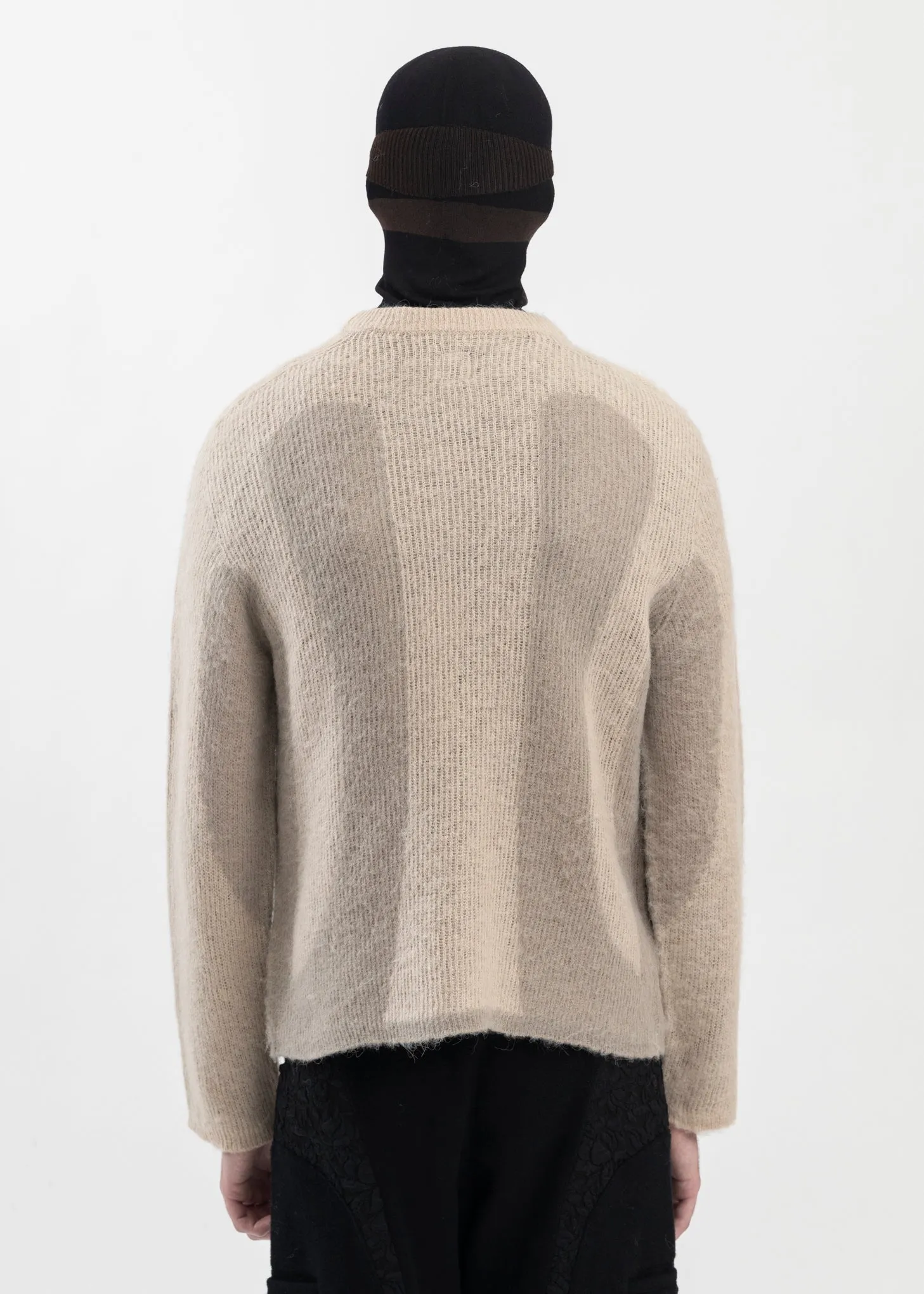 White Onyx Liquid Sweater